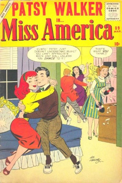 Cover for Miss America (Marvel, 1953 series) #89