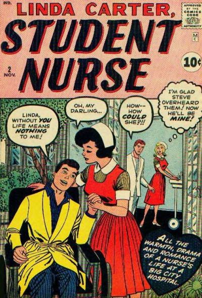 Cover for Linda Carter, Student Nurse (Marvel, 1961 series) #2