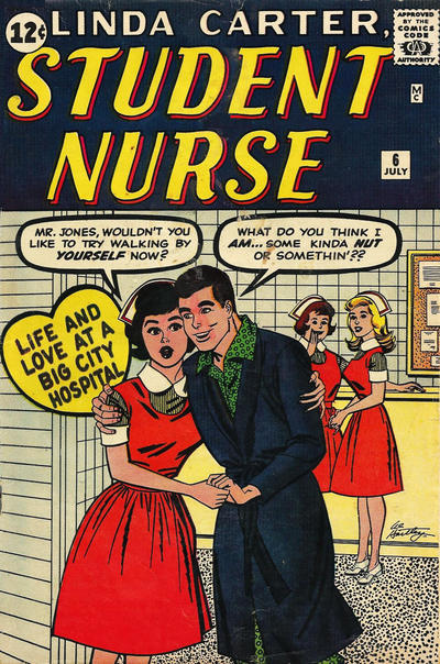 Cover for Linda Carter, Student Nurse (Marvel, 1961 series) #6