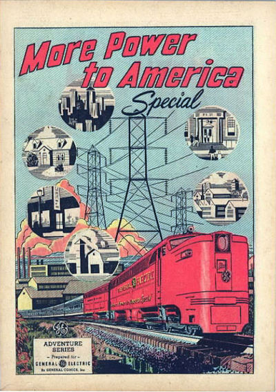 Cover for Adventure Series (General Electric Company, 1946 series) #APG-17-9 - More Power to America Special