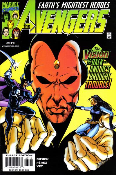 Cover for Avengers (Marvel, 1998 series) #31 [Direct Edition]