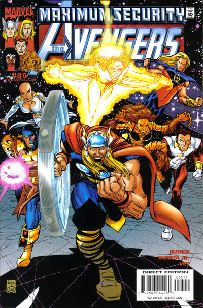 Cover for Avengers (Marvel, 1998 series) #35 [Direct Edition]