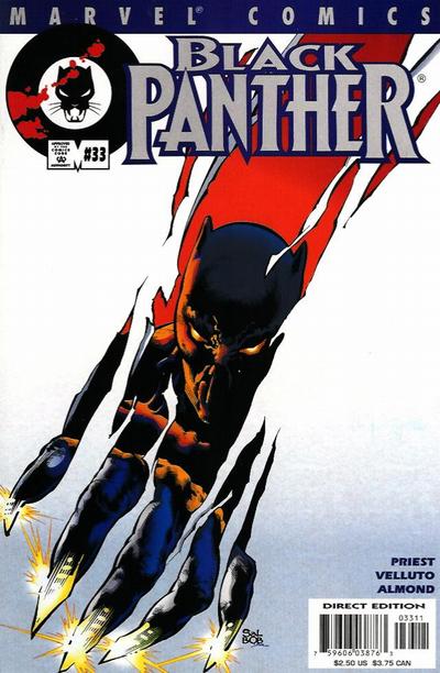 Cover for Black Panther (Marvel, 1998 series) #33