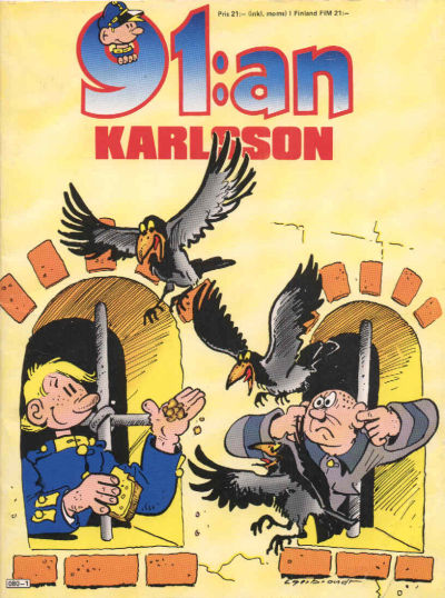 Cover for 91:an Karlsson [julalbum] (Semic, 1981 series) #[1987]