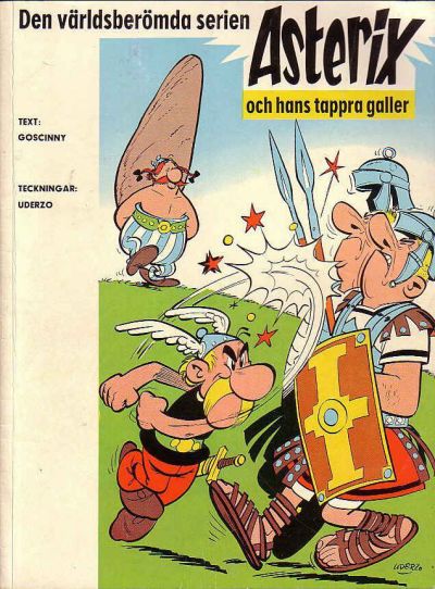 Cover for Asterix (Hemmets Journal, 1970 series) #1 - Asterix och hans tappra galler