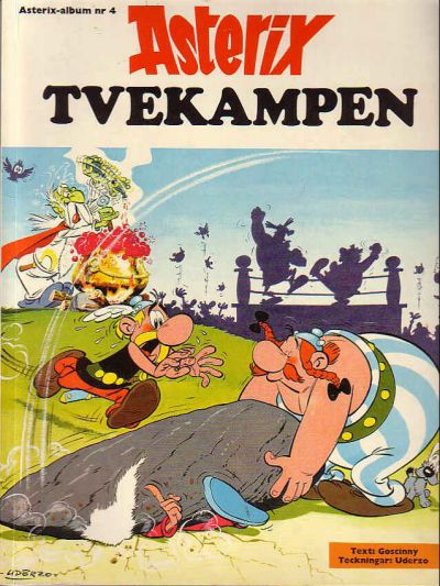 Cover for Asterix (Hemmets Journal, 1970 series) #4 - Tvekampen
