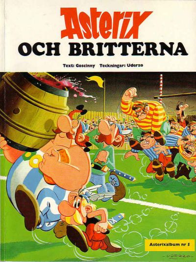 Cover for Asterix (Hemmets Journal, 1970 series) #5 - Asterix och britterna