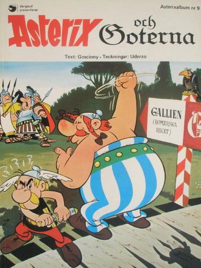 Cover for Asterix (Hemmets Journal, 1970 series) #9 - Asterix och goterna