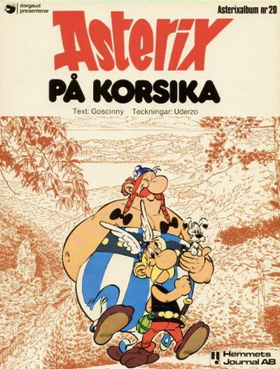 Cover for Asterix (Hemmets Journal, 1970 series) #20 - Asterix på Korsika