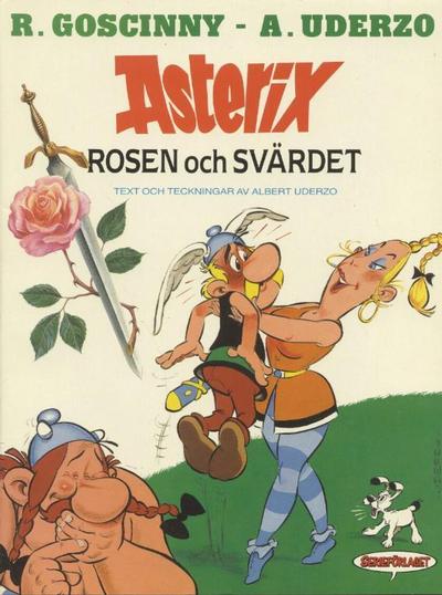 Cover for Asterix (Serieförlaget [1980-talet]; Hemmets Journal, 1987 series) #29 - Rosen och svärdet