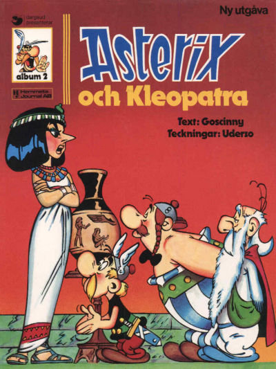 Cover for Asterix (Ny utgåva) (Hemmets Journal, 1979 series) #2 - Asterix och Kleopatra