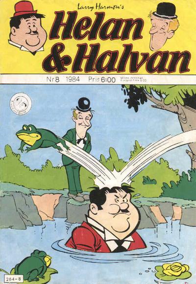 Cover for Helan och Halvan (Helan & Halvan) (Atlantic Förlags AB, 1978 series) #8/1984