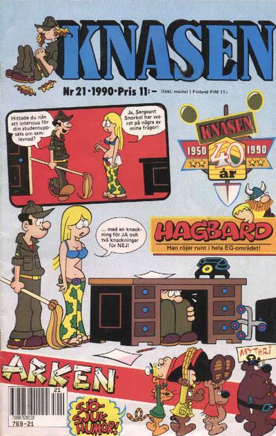 Cover for Knasen (Semic, 1970 series) #21/1990