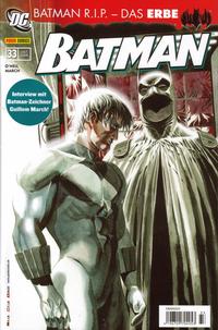 Cover Thumbnail for Batman (Panini Deutschland, 2007 series) #33