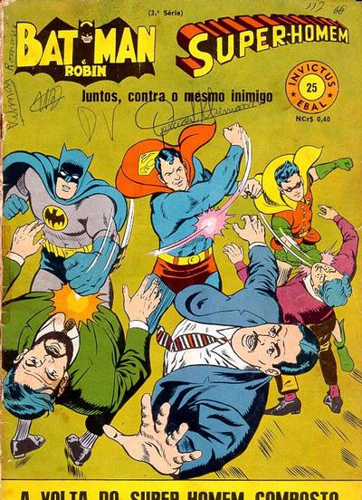 Cover for Invictus (3ª Série)  [Batman & Super-Homem] (Editora Brasil-América [EBAL], 1967 series) #25