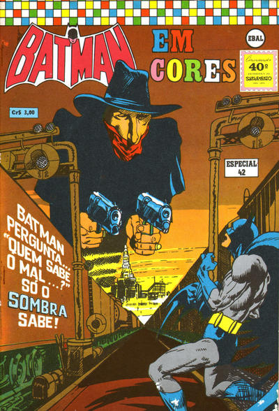 Cover for Batman (Edição especial em côres) (Editora Brasil-América [EBAL], 1969 series) #42