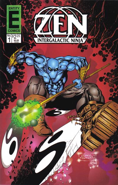 Cover for Zen Intergalactic Ninja Color (Entity-Parody, 1993 series) #1
