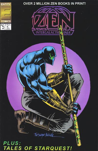 Cover for Zen Intergalactic Ninja Color (Entity-Parody, 1993 series) #5