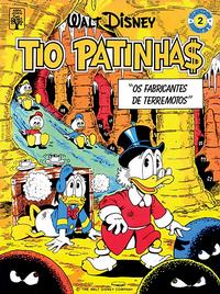 Cover for Álbum Disney (Editora Abril, 1990 series) #2 - Tio Patinhas: Os Fabricantes de Terremotos
