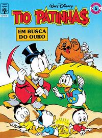 Cover Thumbnail for Álbum Disney (Editora Abril, 1990 series) #5 - Tio Patinhas: Em Busca do Ouro