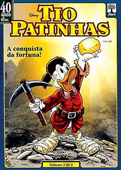 Cover for Tio Patinhas [40 Anos da Revista Tio Patinhas] (Editora Abril, 2003 series) #2