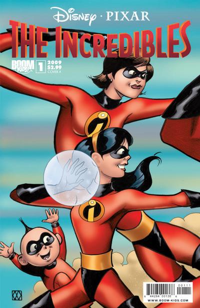 Cover for Incredibles: City of Incredibles (Boom! Studios, 2009 series) #1 [Cover A]