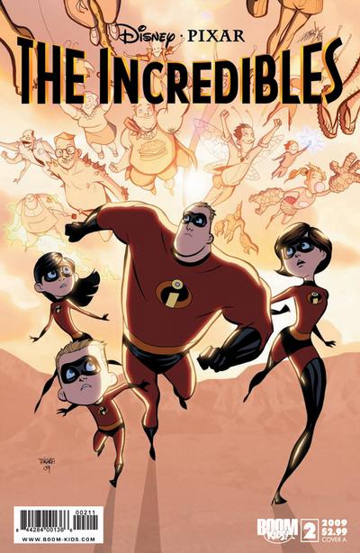 Cover for Incredibles: City of Incredibles (Boom! Studios, 2009 series) #2