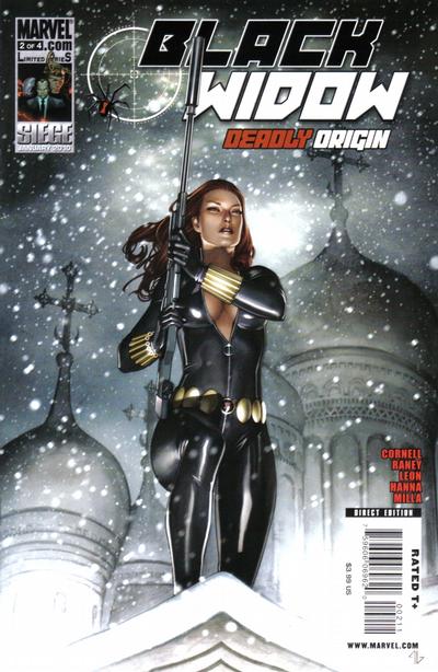 Cover for Black Widow: Deadly Origin (Marvel, 2010 series) #2