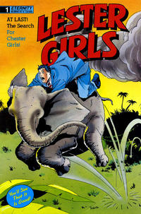 Cover Thumbnail for Lester Girls: The Lizard's Trail (Malibu, 1990 series) #1