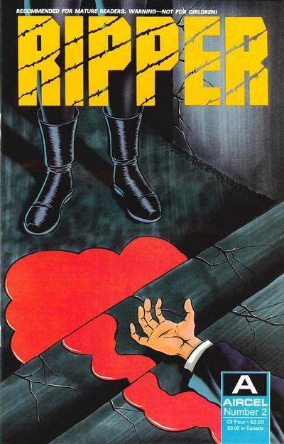Cover for Ripper (Malibu, 1989 series) #2
