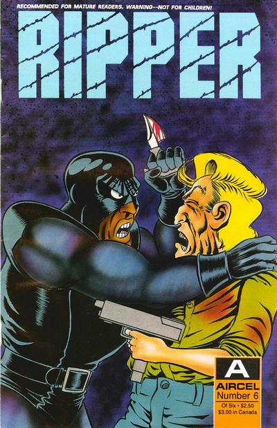 Cover for Ripper (Malibu, 1989 series) #6