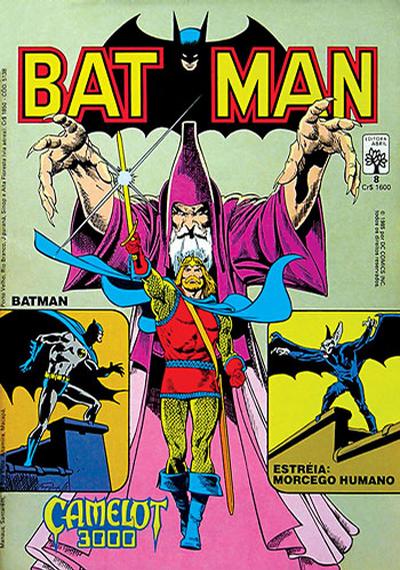 Cover for Batman (Editora Abril, 1984 series) #8
