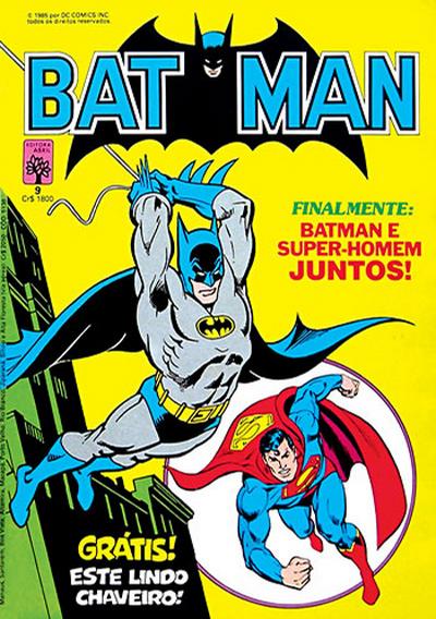 Cover for Batman (Editora Abril, 1984 series) #9