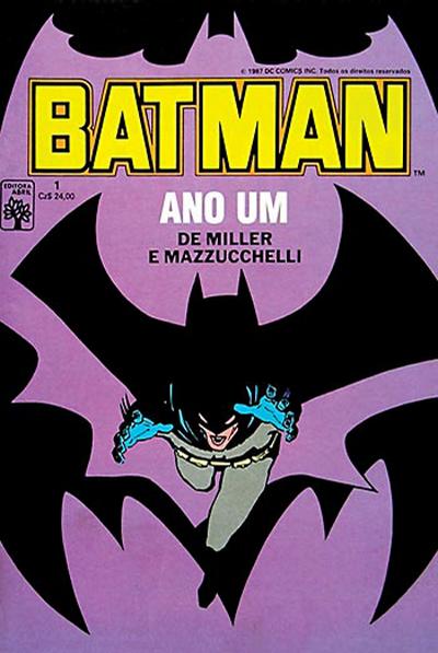 Cover for Batman (Editora Abril, 1987 series) #1