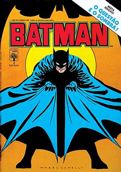 Cover for Batman (Editora Abril, 1987 series) #2