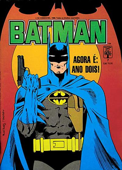 Cover for Batman (Editora Abril, 1987 series) #7