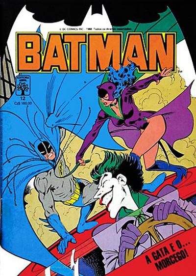 Cover for Batman (Editora Abril, 1987 series) #12