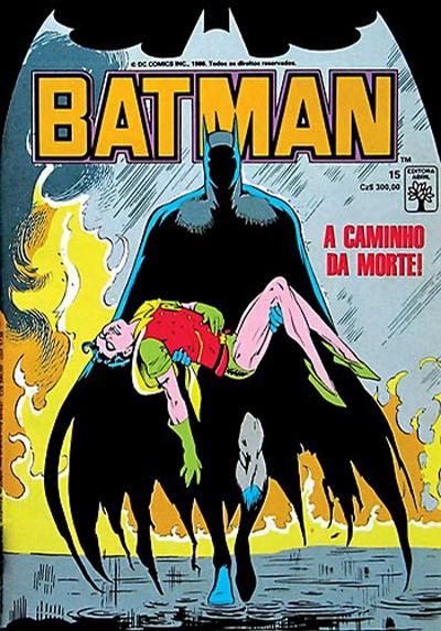Cover for Batman (Editora Abril, 1987 series) #15