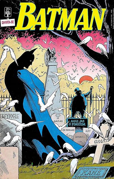 Cover for Batman (Editora Abril, 1990 series) #10