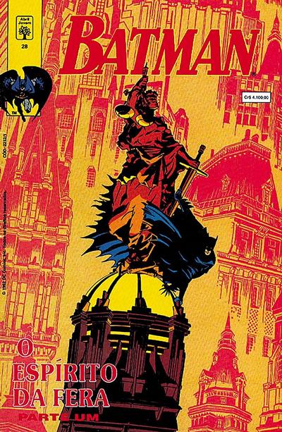 Cover for Batman (Editora Abril, 1990 series) #28