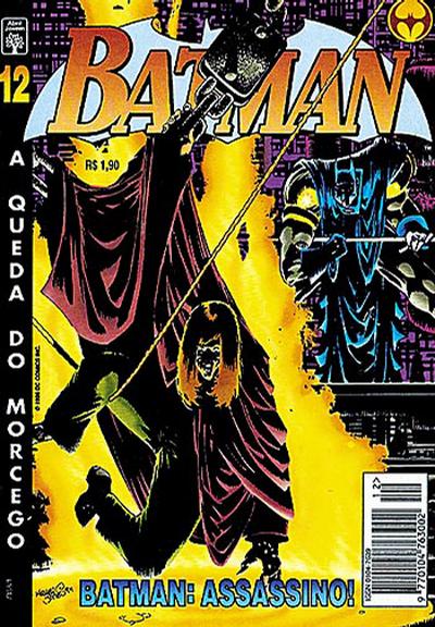 Cover for Batman (Editora Abril, 1995 series) #12