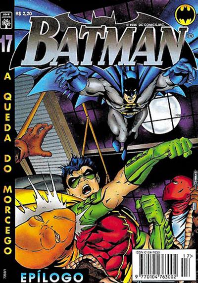 Cover for Batman (Editora Abril, 1995 series) #17