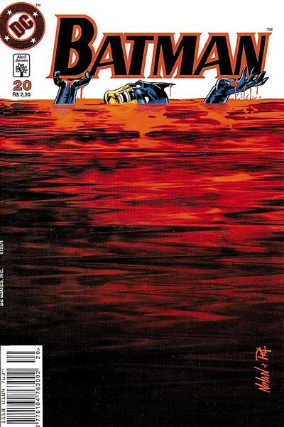 Cover for Batman (Editora Abril, 1996 series) #20