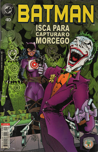 Cover for Batman (Editora Abril, 1996 series) #40