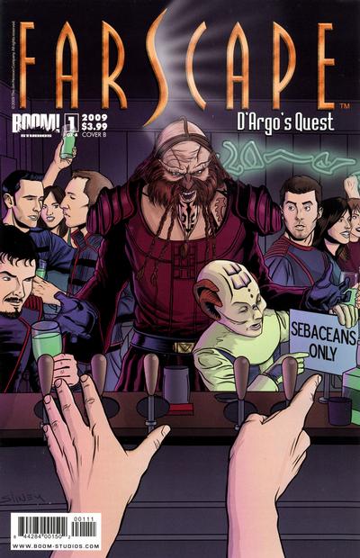 Cover for Farscape: D'argo's Quest (Boom! Studios, 2009 series) #1 [Cover B]