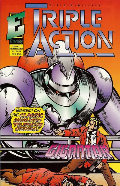 Cover for Eternity Triple Action (Malibu, 1993 series) #1