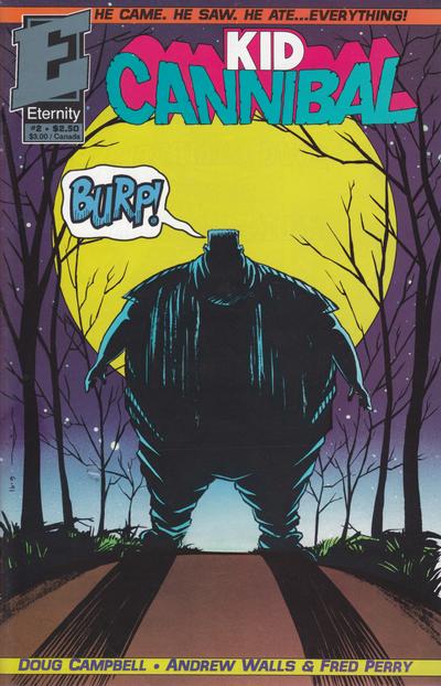 Cover for Kid Cannibal (Malibu, 1991 series) #2