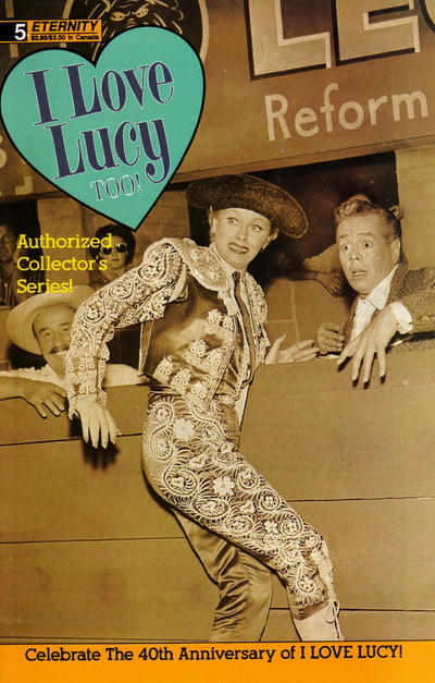 Cover for I Love Lucy Book Two (Malibu, 1990 series) #5