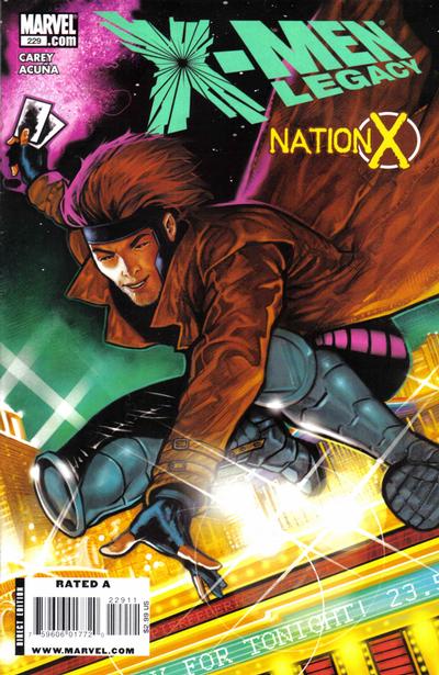 Cover for X-Men: Legacy (Marvel, 2008 series) #229 [Direct Edition]