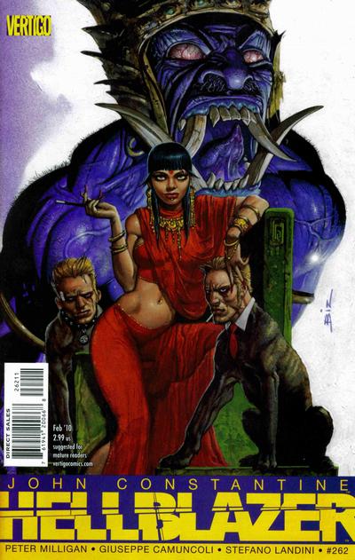 Cover for Hellblazer (DC, 1988 series) #262